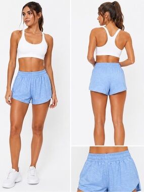 Avia Light Blue Women's Athletic Shorts